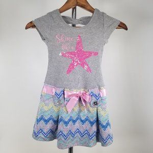 🌵 CRB Girl Sequin Shine Like A Star Dress